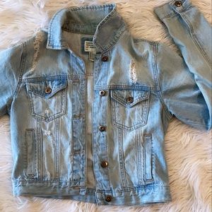 light jean jacket